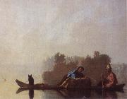 Fur Traders Descending the Missouri George Caleb Bingham